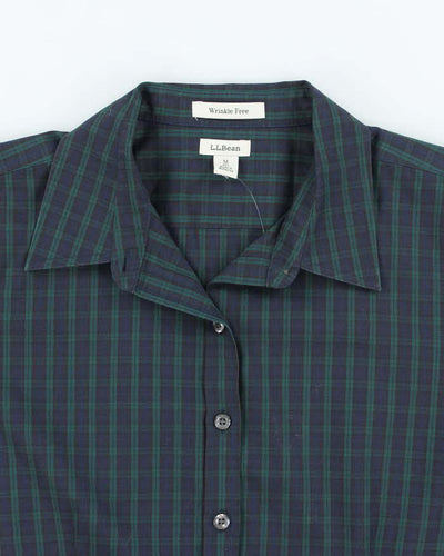 Vintage L.L. Bean Checked Blouse - M