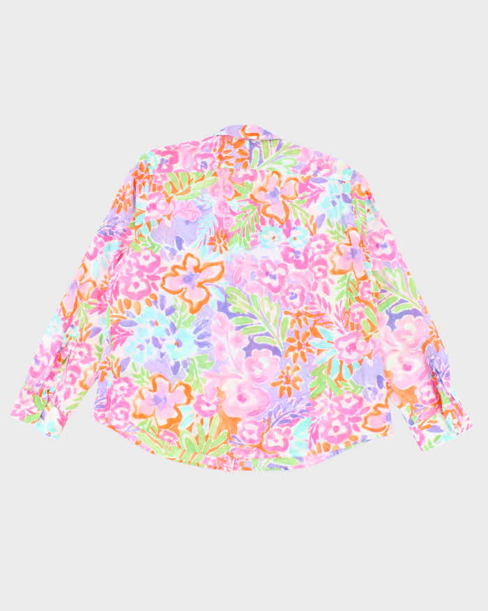 Ralph Lauren Long Sleeve Pattern Blouse - XL