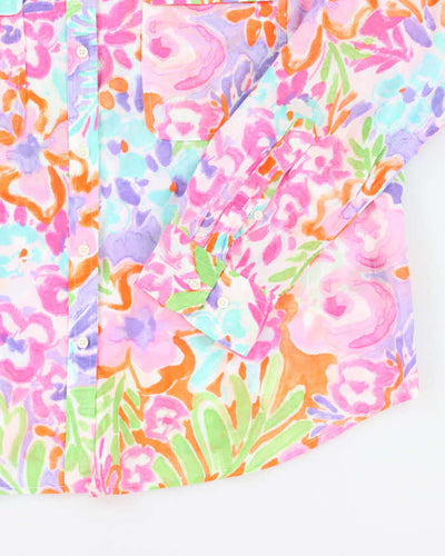 Ralph Lauren Long Sleeve Pattern Blouse - XL