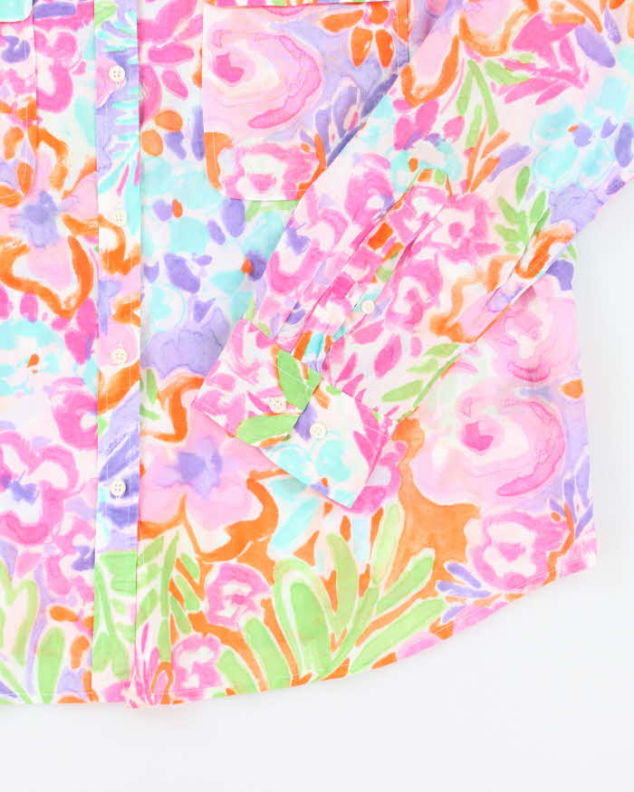 Ralph Lauren Long Sleeve Pattern Blouse - XL