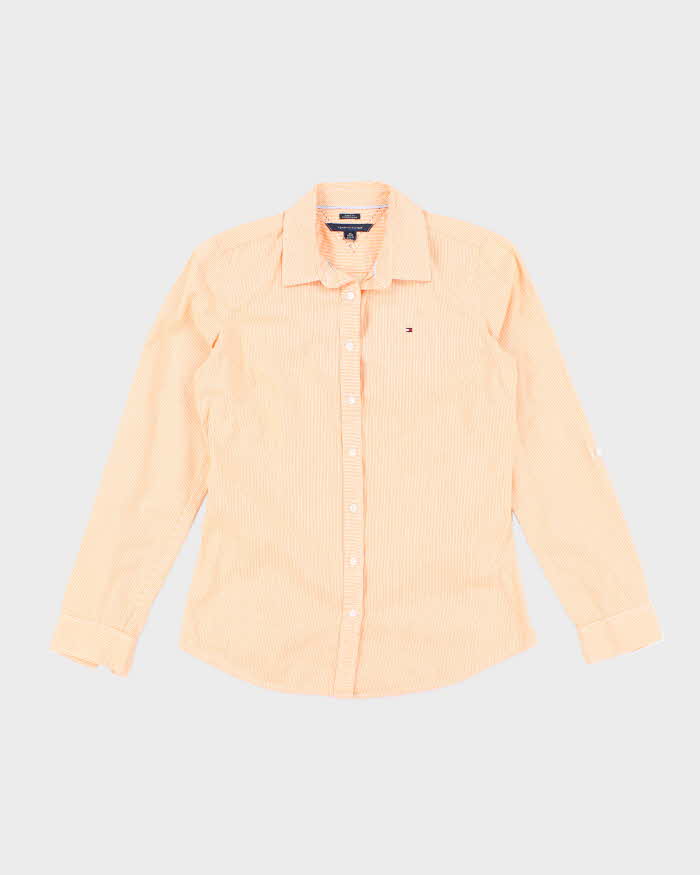 Tommy Hilfiger Stripe Long Sleeve Blouse - XS