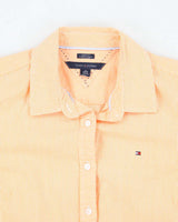 Tommy Hilfiger Stripe Long Sleeve Blouse - XS