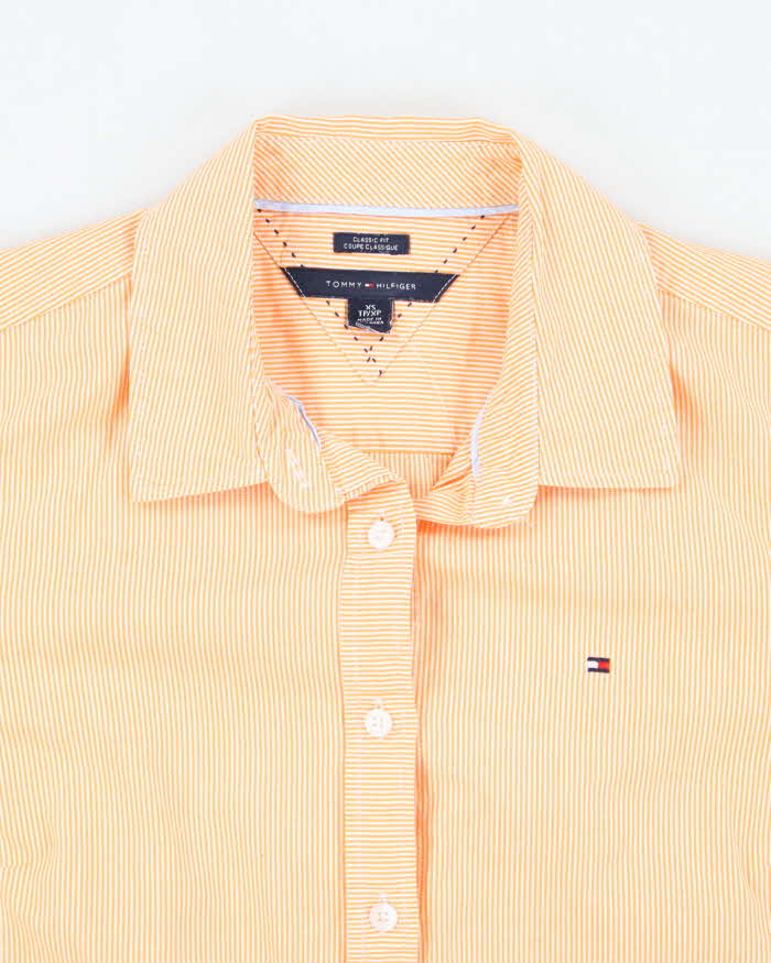 Tommy Hilfiger Stripe Long Sleeve Blouse - XS