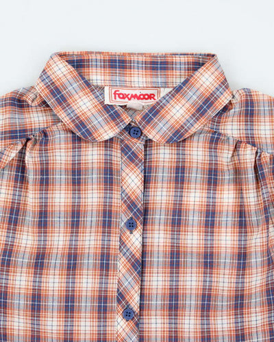 Vintage 80s Foxmoor Checked Shirt - M