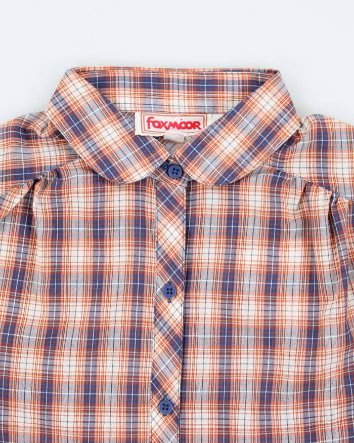 Vintage 80s Foxmoor Checked Shirt - M