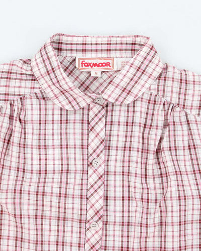 Vintage 80s Foxmoor Checked Shirt - M