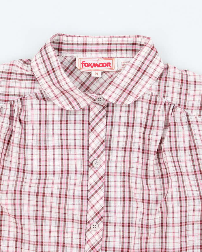 Vintage 80s Foxmoor Checked Shirt - M