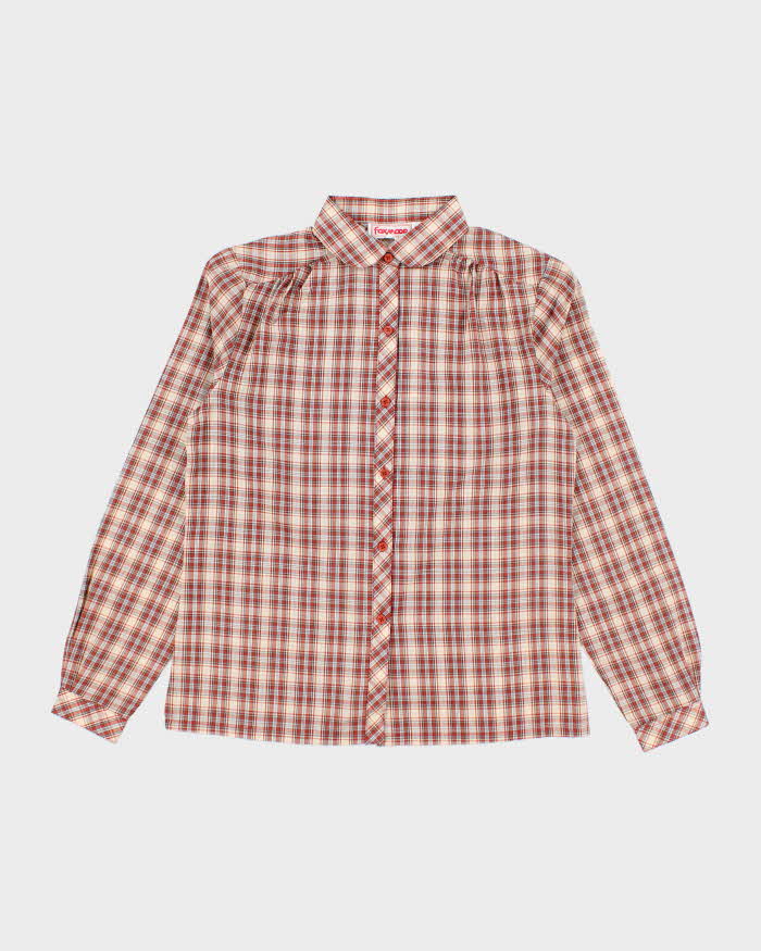 Vintage 80s Foxmoor Checked Shirt - M