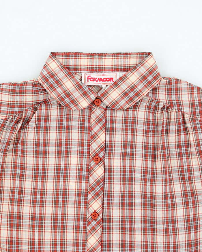 Vintage 80s Foxmoor Checked Shirt - M