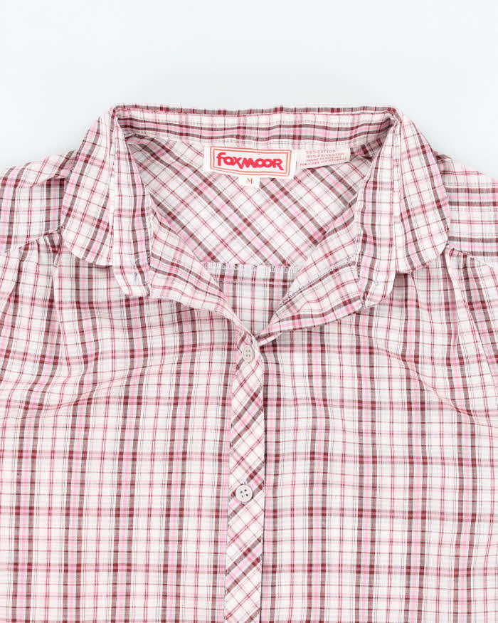 Vintage 80s Foxmoor Checked Shirt - M