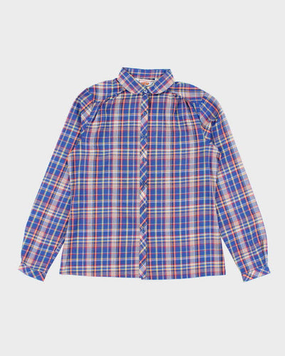 Vintage 80s JEL Checked Shirt - L
