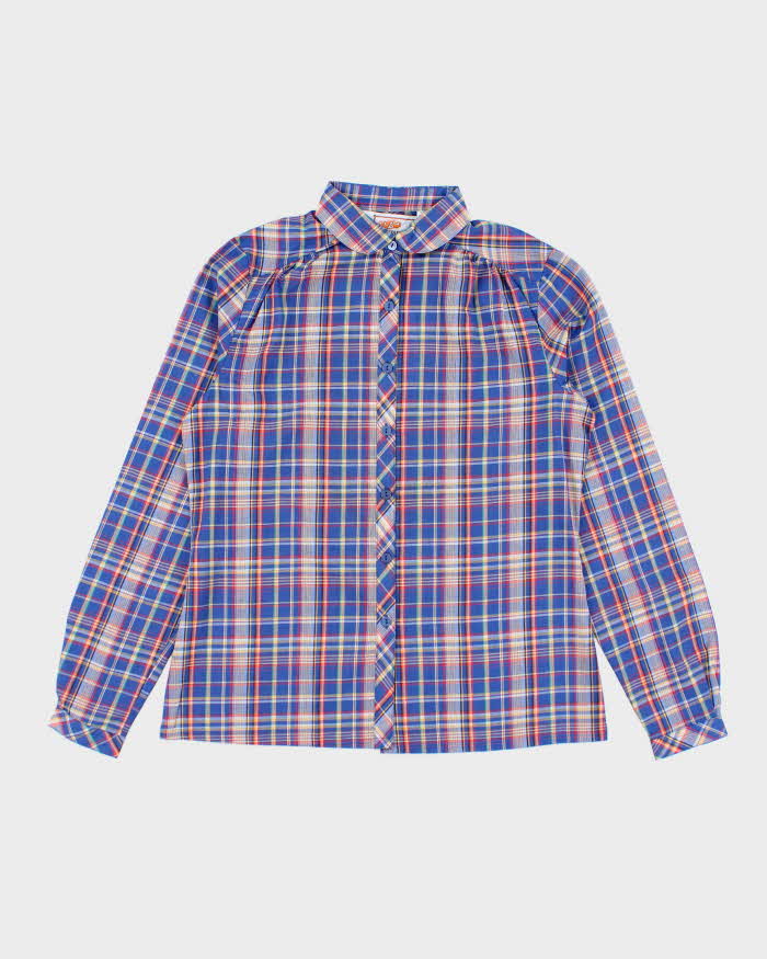 Vintage 80s JEL Checked Shirt - L