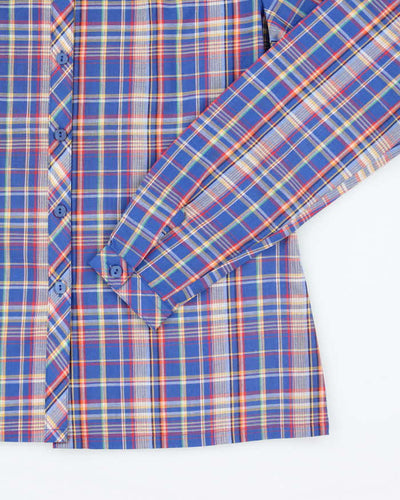 Vintage 80s JEL Checked Shirt - L