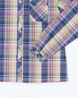 Vintage 80s Brown Checked Shirt - L