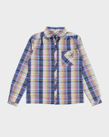 Vintage 80s Brown Checked Shirt - M