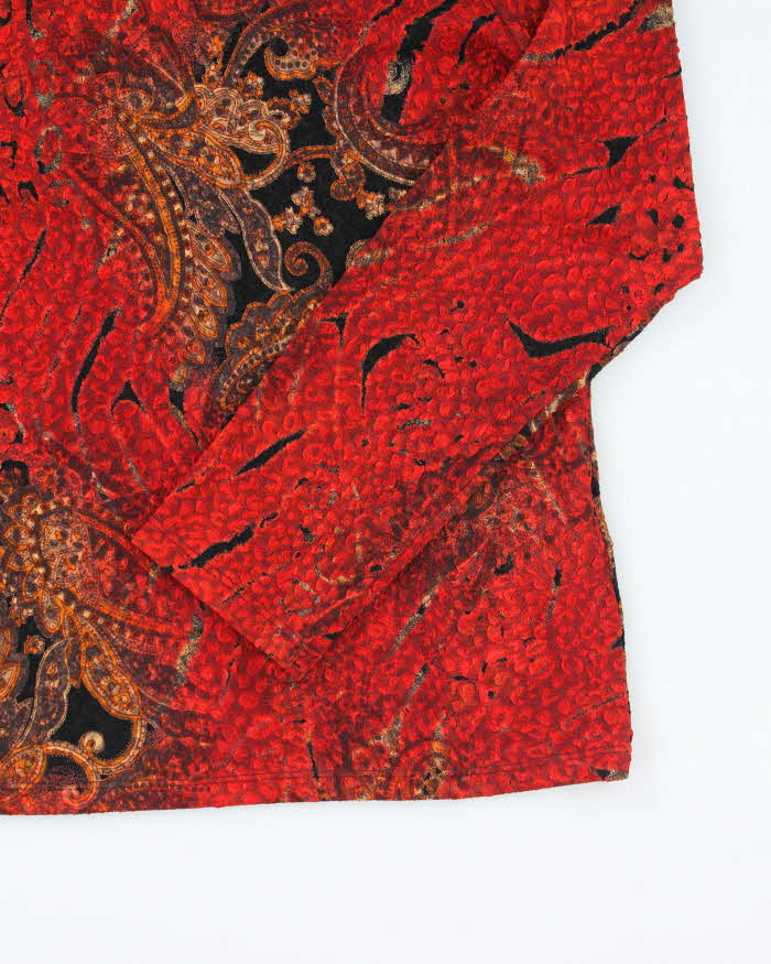 Vintage 90s Nygard Pattern Top - L