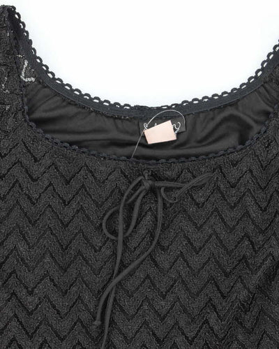Vintage 90s Seduction Long Sleeve Top - S