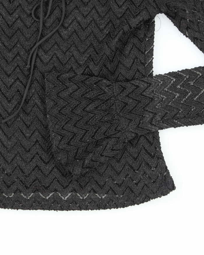 Vintage 90s Seduction Long Sleeve Top - S