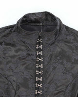 Vintage Gothic Floral Top - M
