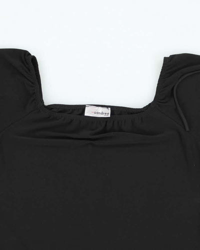 Vintage Y2k 00s Sandrea Black Top - S