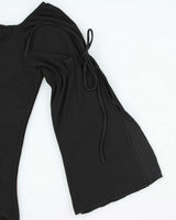 Vintage Y2k 00s Sandrea Black Top - S