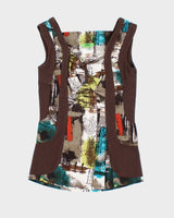 Vintage Y2k 00s Pattern Cami - S