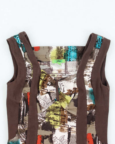 Vintage Y2k 00s Pattern Cami - S
