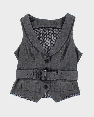 Vintage Y2k 00s Maurices Waistcoat Top - S