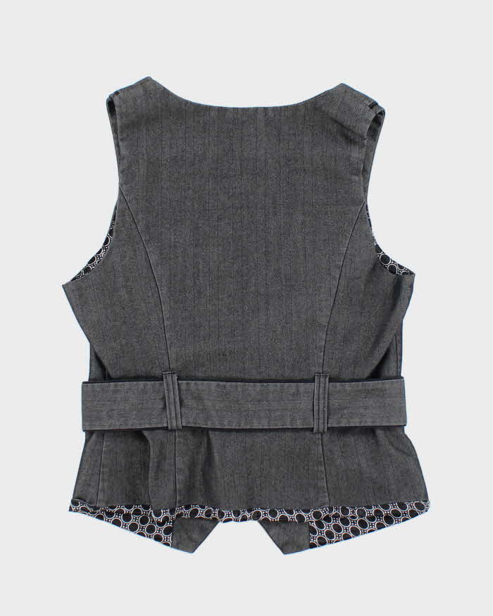 Vintage Y2k 00s Maurices Waistcoat Top - S