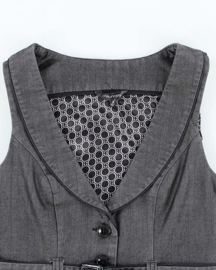 Vintage Y2k 00s Maurices Waistcoat Top - S