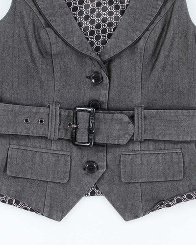 Vintage Y2k 00s Maurices Waistcoat Top - S