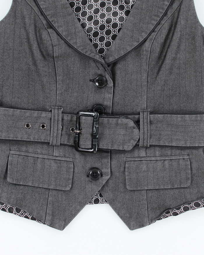 Vintage Y2k 00s Maurices Waistcoat Top - S