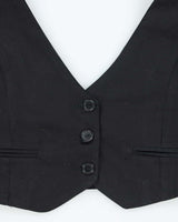 Vintage Y2k 00s Seduction Waistcoat Halter Top - S