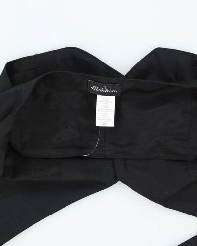 Vintage Y2k 00s Seduction Waistcoat Halter Top - S