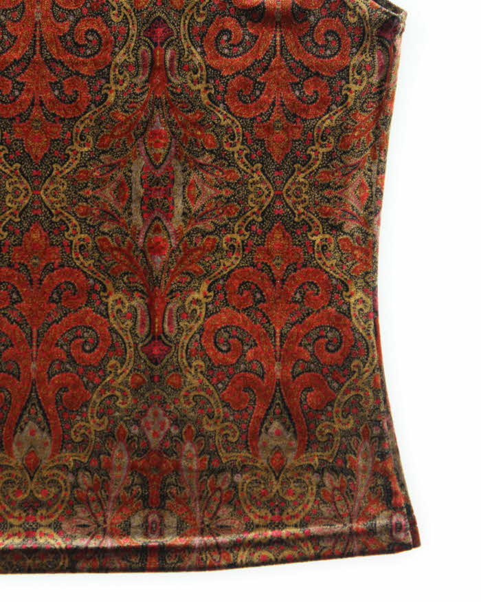Vintage 90s Jonden Velvet Sleeveless Top - M