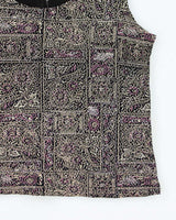 Vintage Y2k 00s Onyx Nite Glittery Top - L