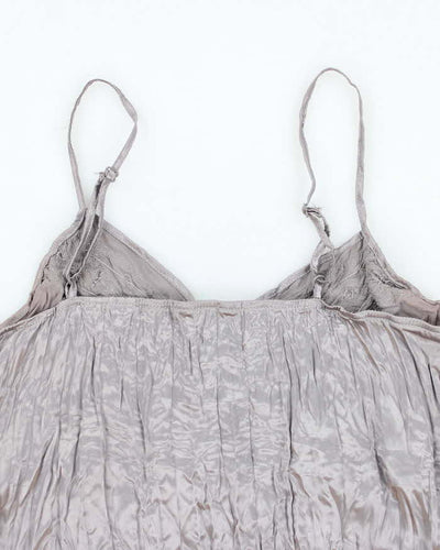 Vintage Y2k 00s Valley Girl Beaded Cami  - M