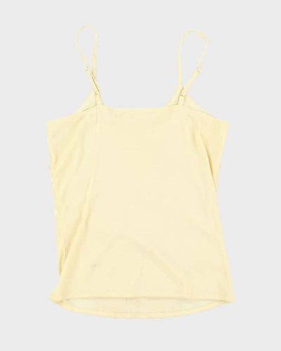 Vintage Y2k 00s Banana USA Beaded Cami  - S