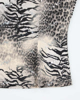 Vintage Y2k 00s ARtex Animal Print Sequin Cami - M