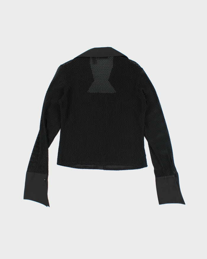 Vintage 90s Zone Textured Blouse - M