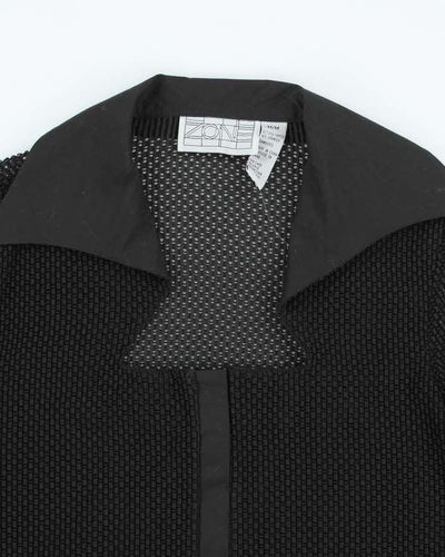 Vintage 90s Zone Textured Blouse - M