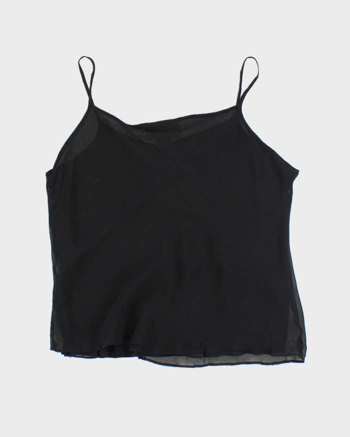 Vintage 90s Silk Floral Cami - S