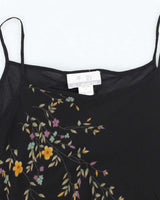 Vintage 90s Silk Floral Cami - S