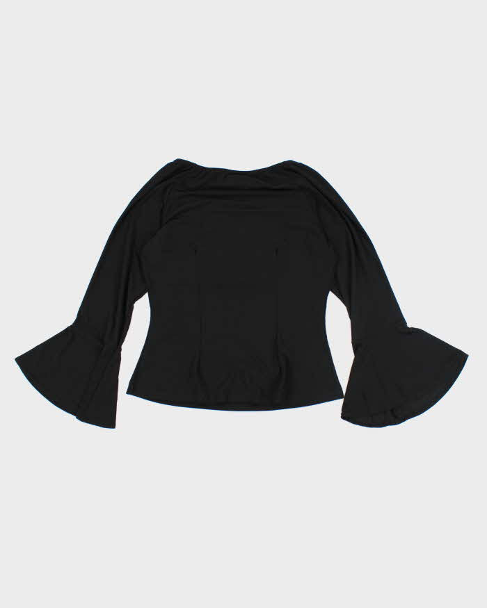 Vintage Y2k 00s Artex Bell Sleeve Top - M