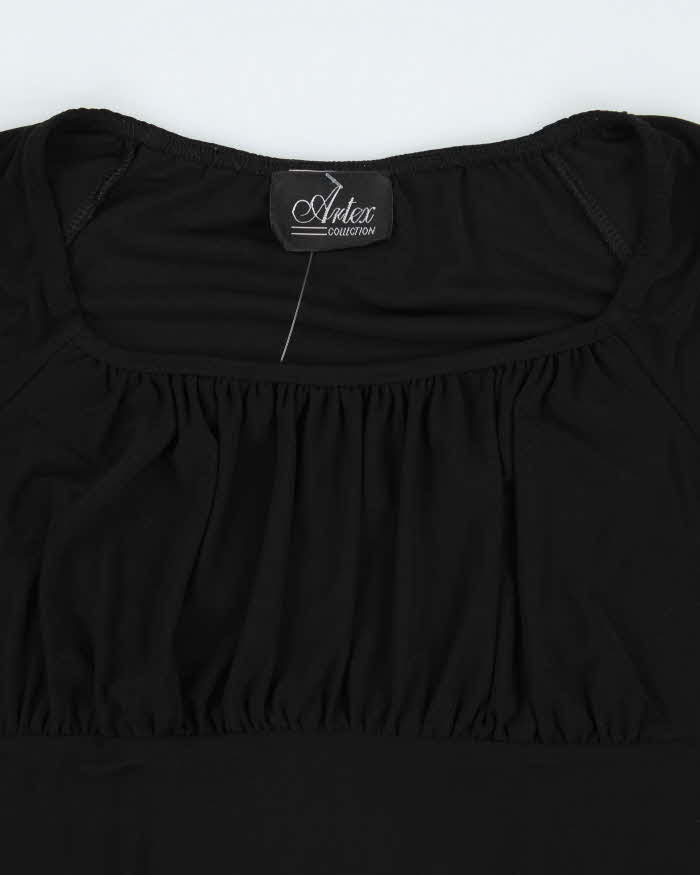 Vintage Y2k 00s Artex Bell Sleeve Top - M