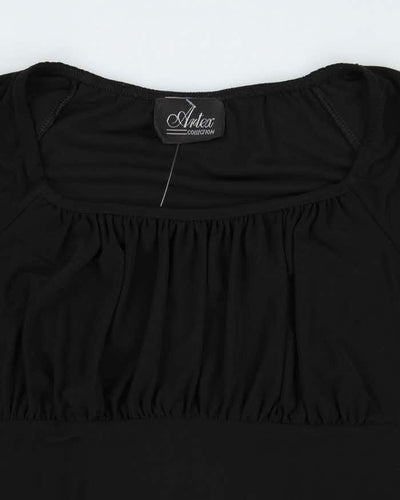Vintage Y2k 00s Artex Bell Sleeve Top - M
