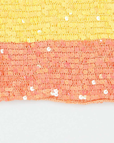 Vintage Y2k 00s Sequin Cami - XS