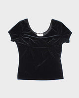 Vintage 90s Le Chateau Velvet Top - M