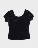 Vintage 90s Le Chateau Velvet Top - M