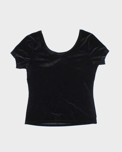 Vintage 90s Le Chateau Velvet Top - M